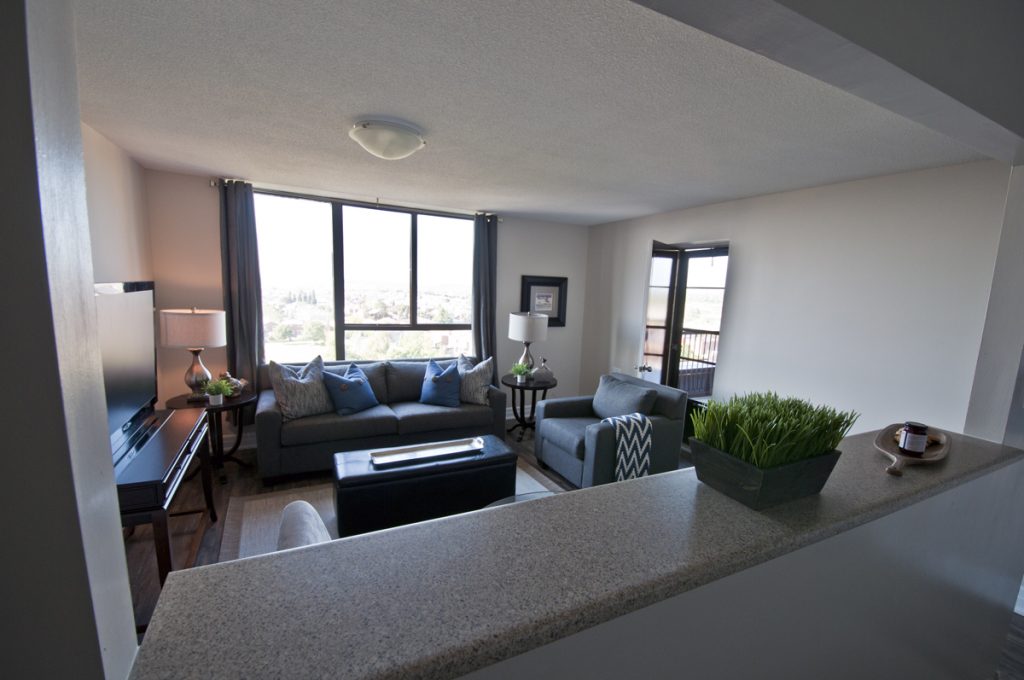 A room inside of Hope Tower.