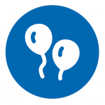 A symbol that represents Holland Christian Homes rooms for special events.