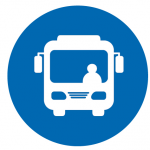 A symbol that represents bussed group outings.