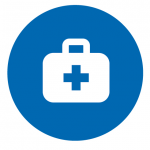 A symbol that represents Our Commitment to Resident/Family Safety.