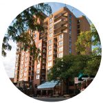 A picture of Covenant Tower.