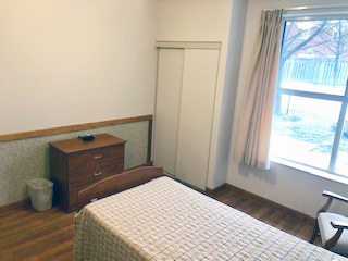 A private room in a Grace Manor floor.
